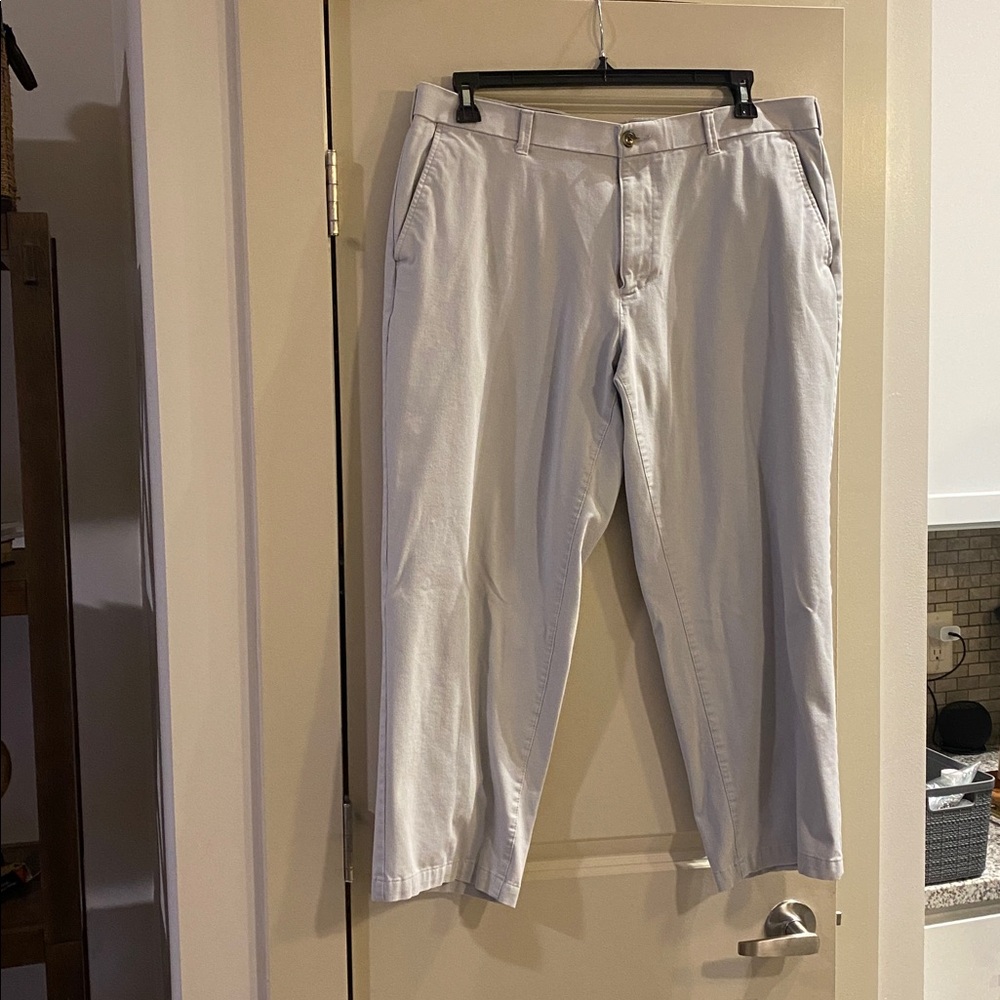 Haggar Classic Fit Luxury Comfort Pants - light beige